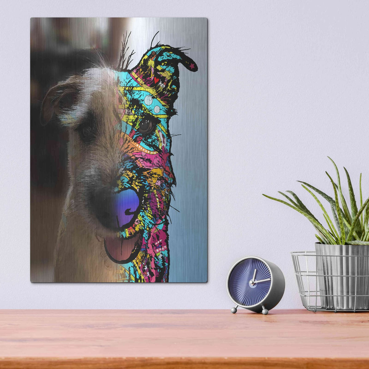 'Brenda Turrentine_Dexter' by Dean Russo – Metal Wall Art, 12x16 room view