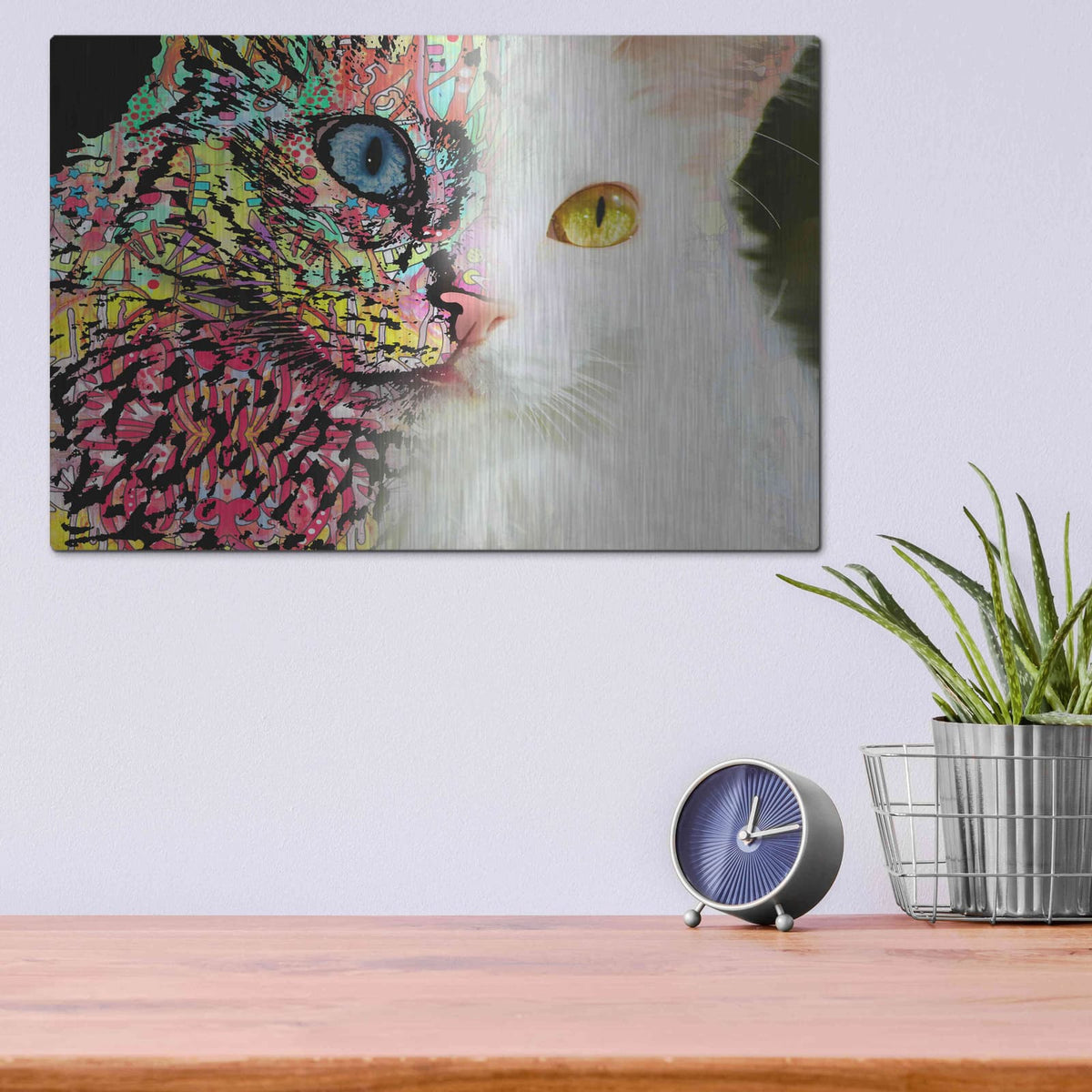 'Elizabeth Pagiotas' by Dean Russo – Metal Wall Art, 16x12 room view