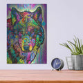 'Warf Wolf' by Dean Russo – Metal Wall Art, 12x16 room view