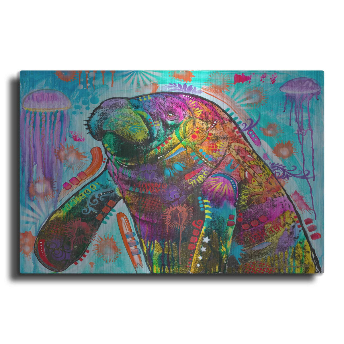 'Manatee' by Dean Russo – Metal Wall Art