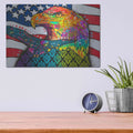 'American Eagle' by Dean Russo – Metal Wall Art, 16x12 room view