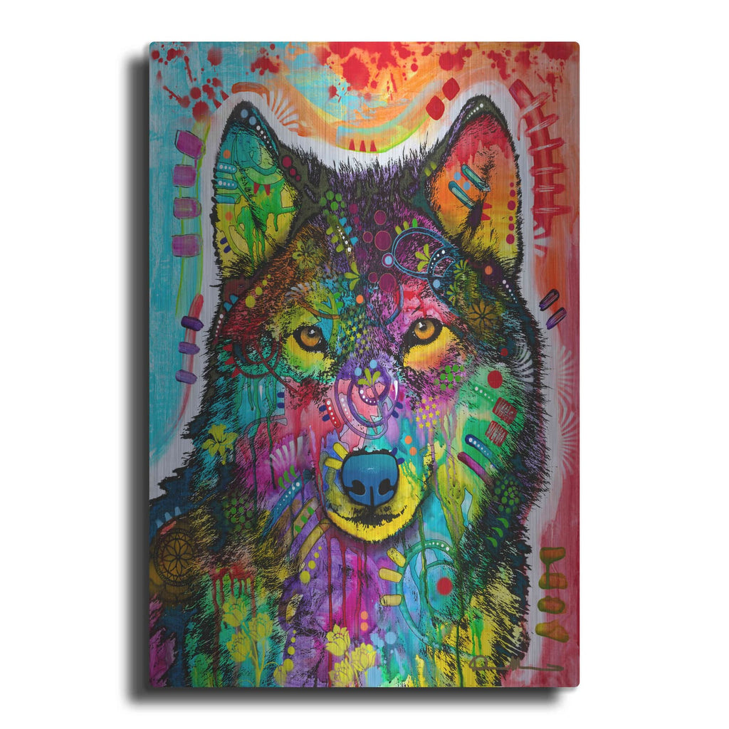 'Wolf 3' by Dean Russo – Metal Wall Art