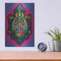 'King Elephant' by Dean Russo – Metal Wall Art, 12x16 room view