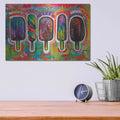 'Ice Pops 1' by Dean Russo – Metal Wall Art, 16x12 room view