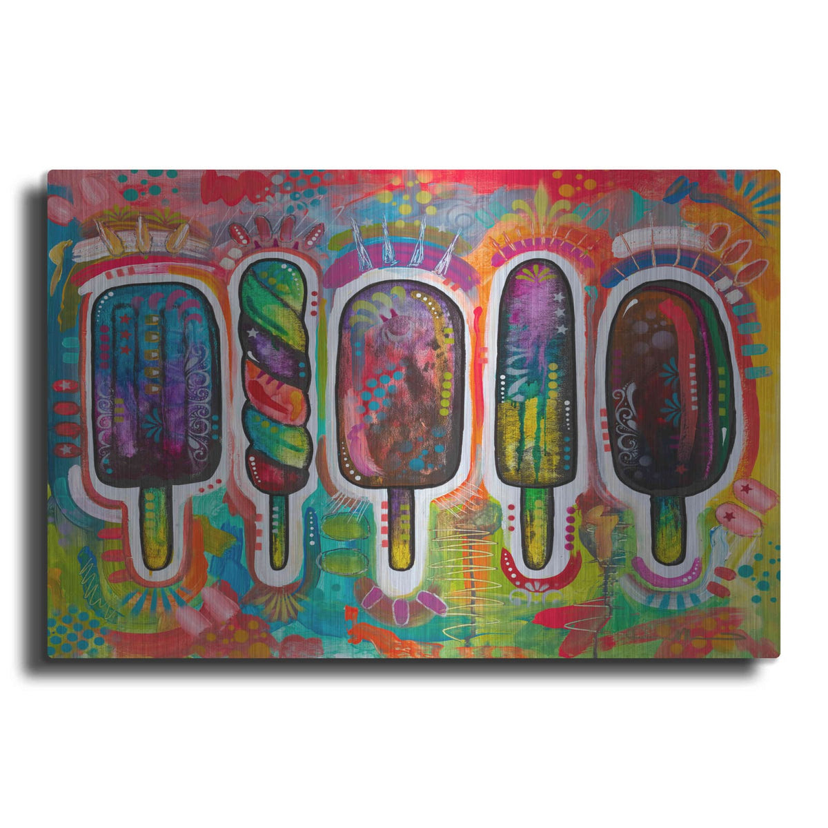 'Ice Pops 1' by Dean Russo – Metal Wall Art