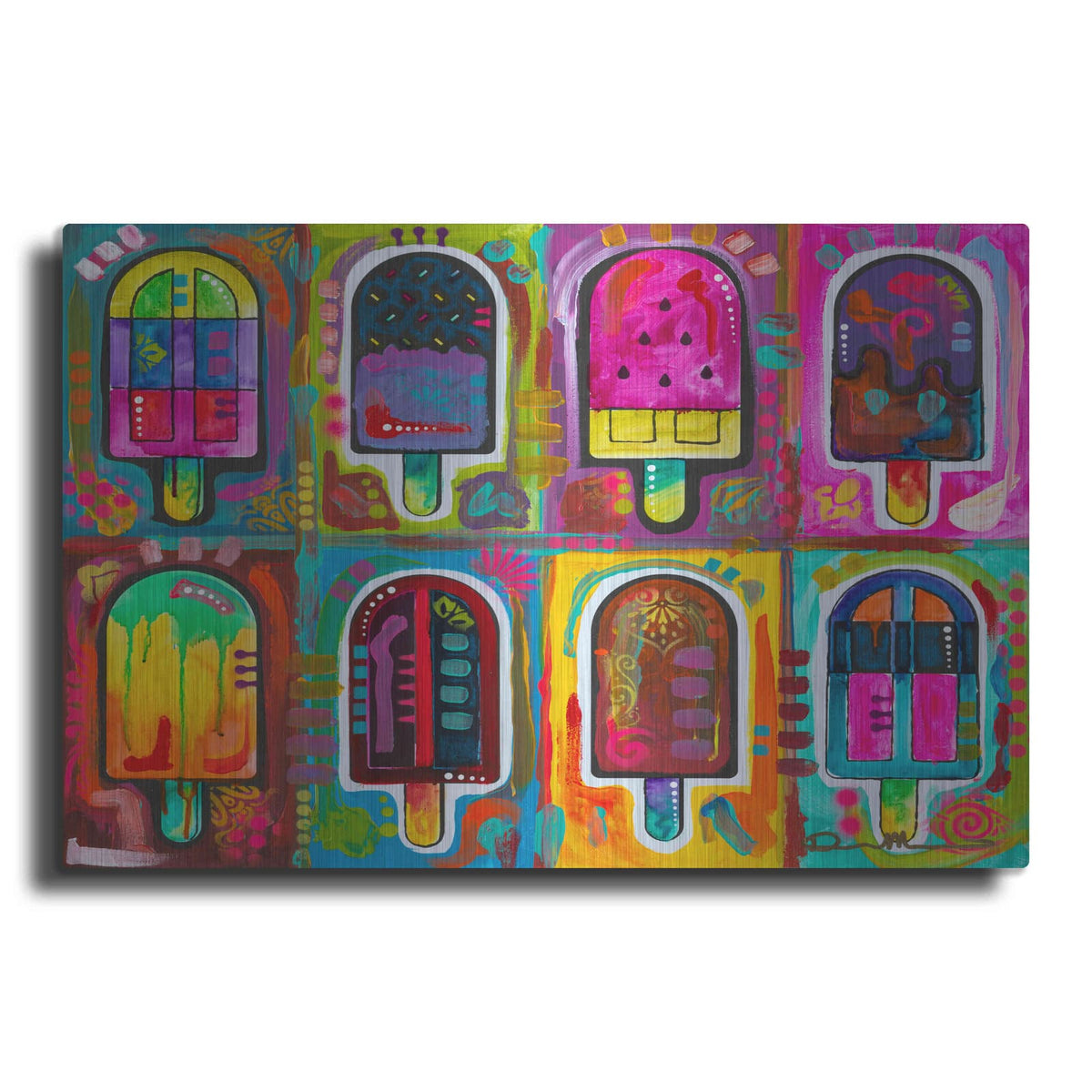 'Ice Pops 2' by Dean Russo – Metal Wall Art