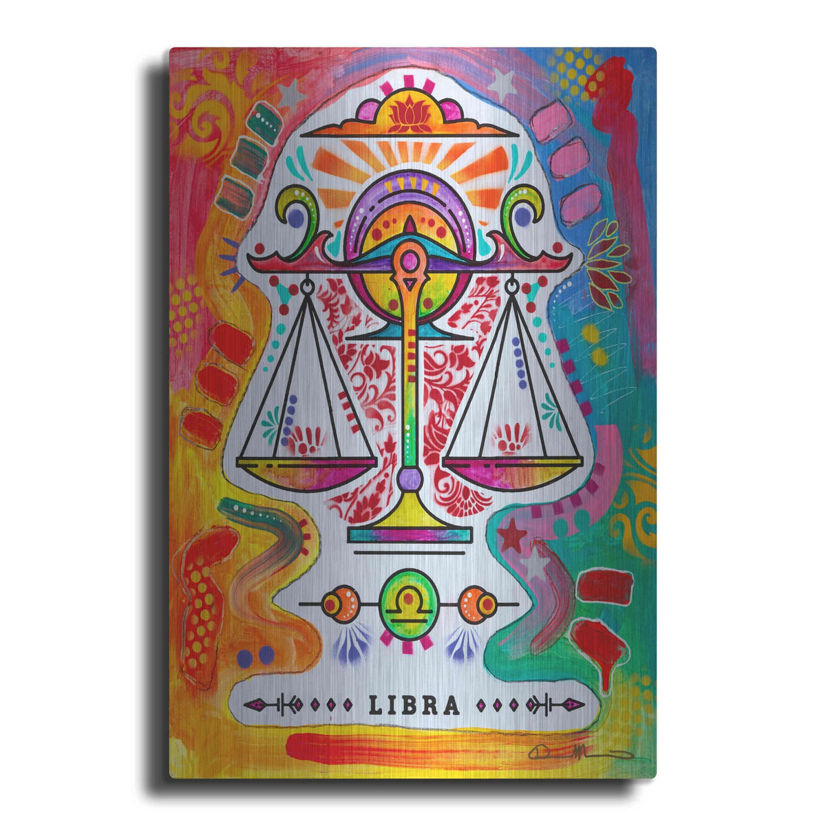 'Libra' by Dean Russo – Metal Wall Art