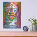 'Aquarius' by Dean Russo – Metal Wall Art, 12x16 room view