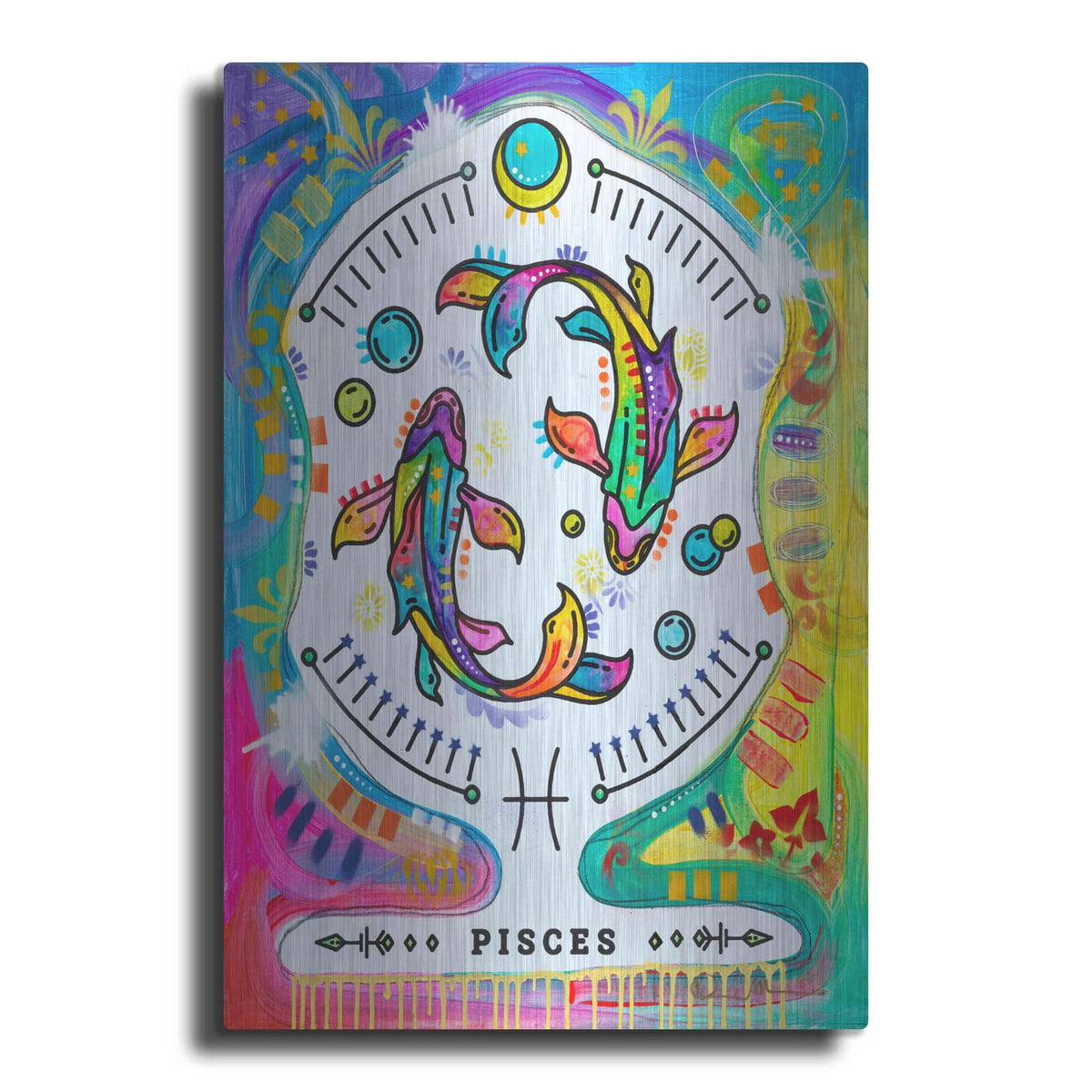 'Pisces' by Dean Russo – Metal Wall Art