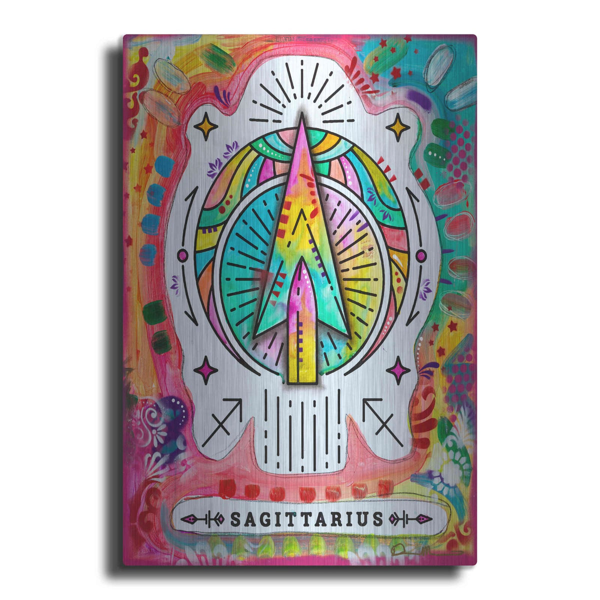 'Sagittarius' by Dean Russo – Metal Wall Art