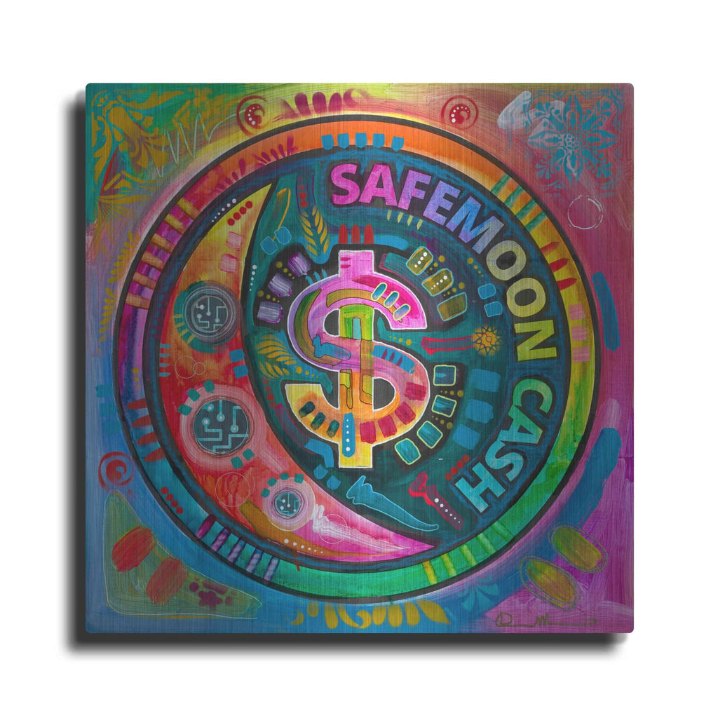 'Safemoon Cash' by Dean Russo – Metal Wall Art