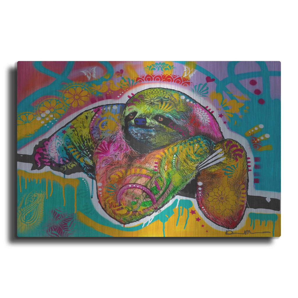 'Sloth' by Dean Russo – Metal Wall Art