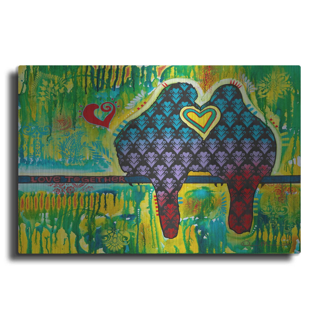 'Love Together' by Dean Russo – Metal Wall Art