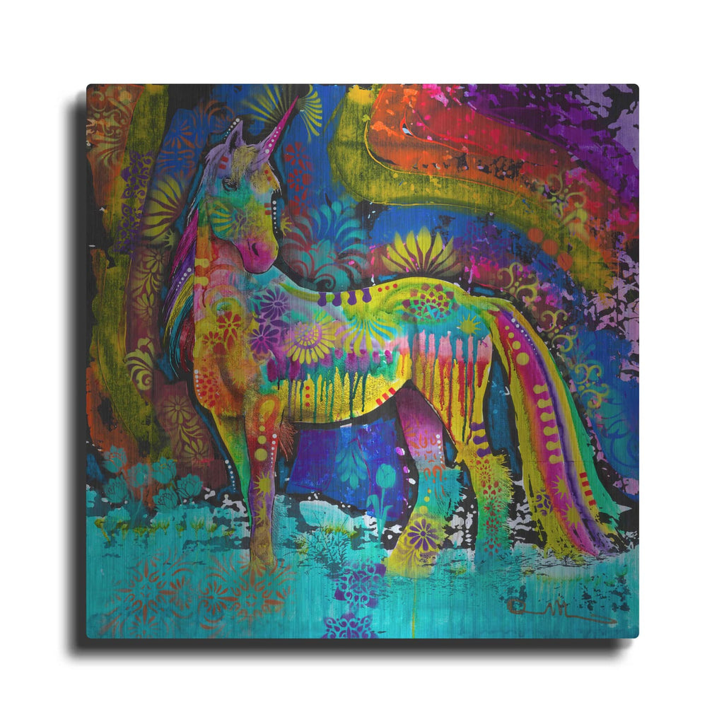 'Oddesy Unicorn' by Dean Russo – Metal Wall Art