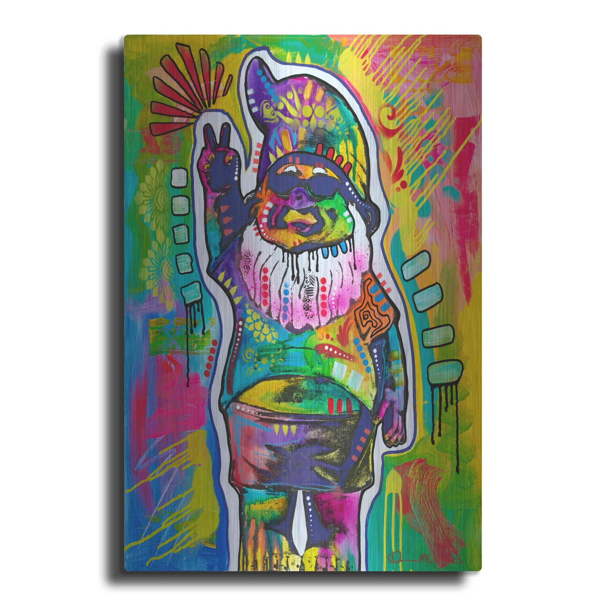 'Gnome' by Dean Russo – Metal Wall Art