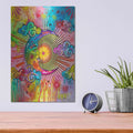 'Moon' by Dean Russo – Metal Wall Art, 12x16 room view