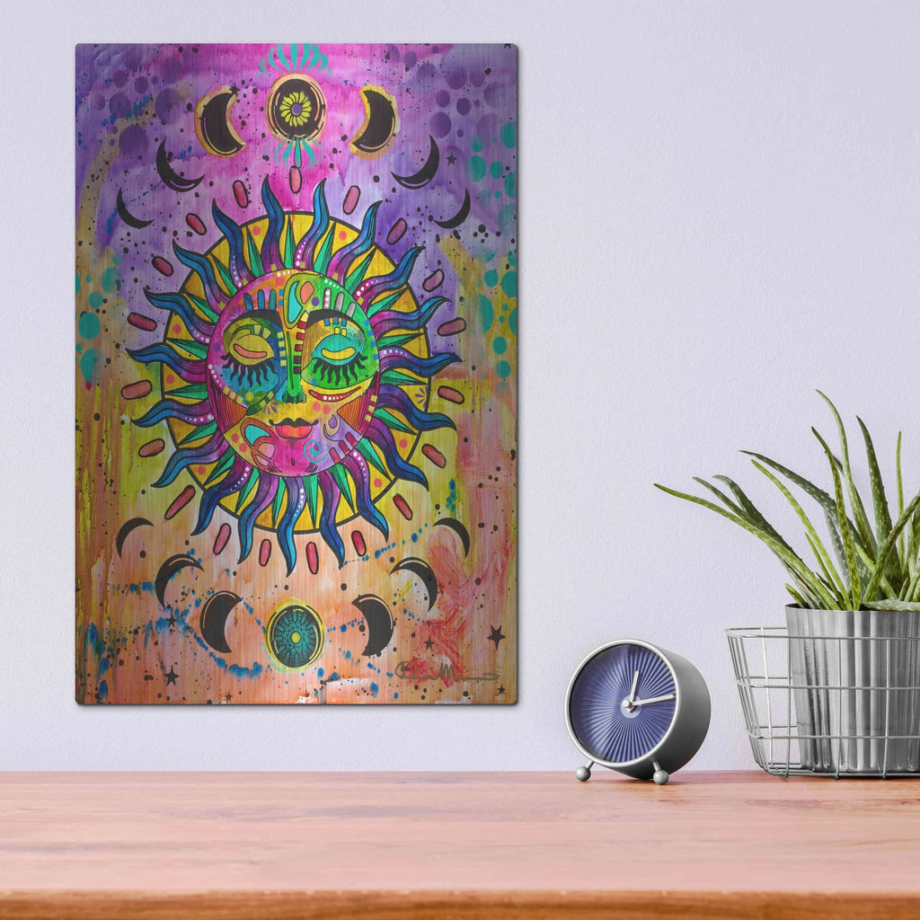 'Sun' by Dean Russo – Metal Wall Art, 12x16 room view