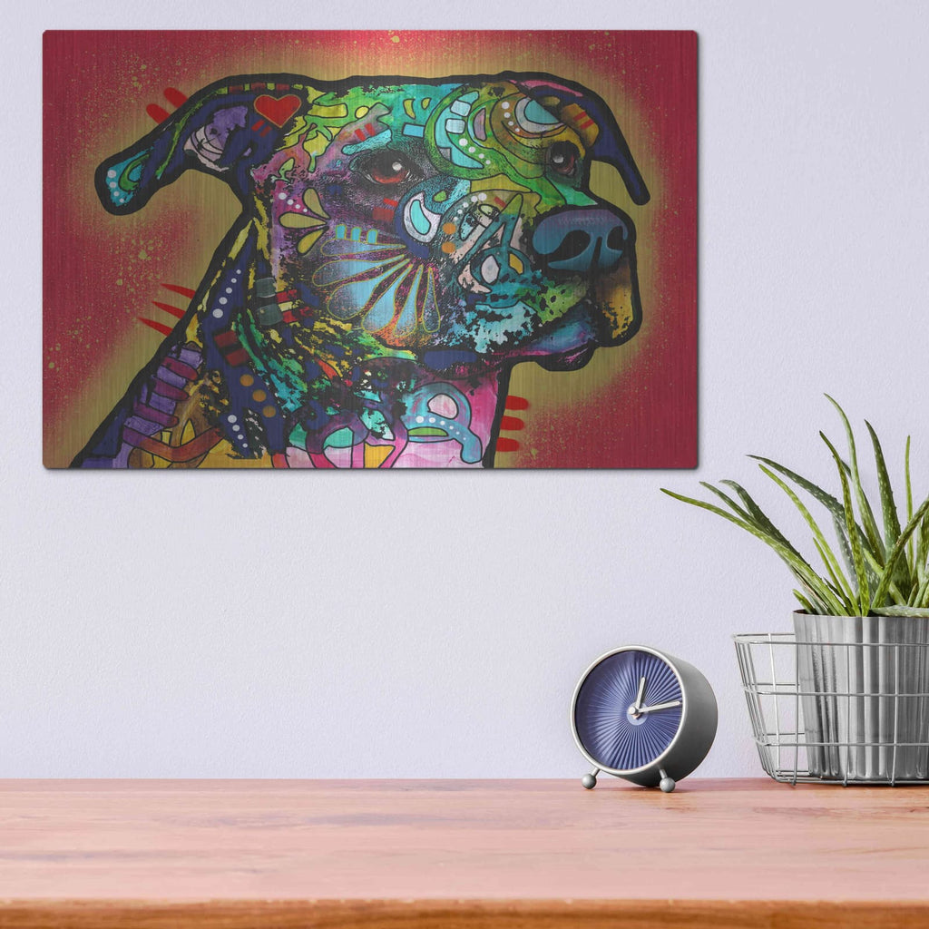'Horizon' by Dean Russo – Metal Wall Art, 16x12 room view