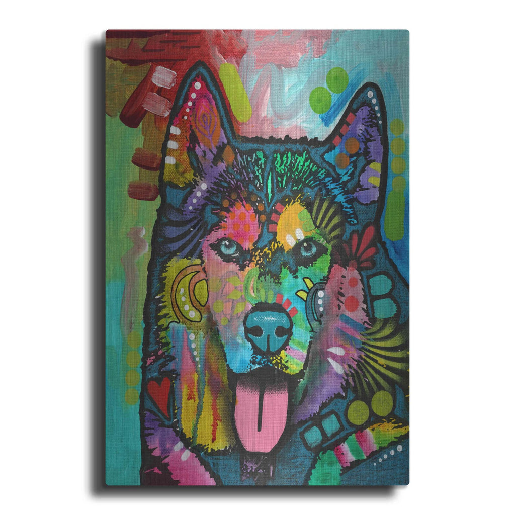 'Husky' by Dean Russo – Metal Wall Art