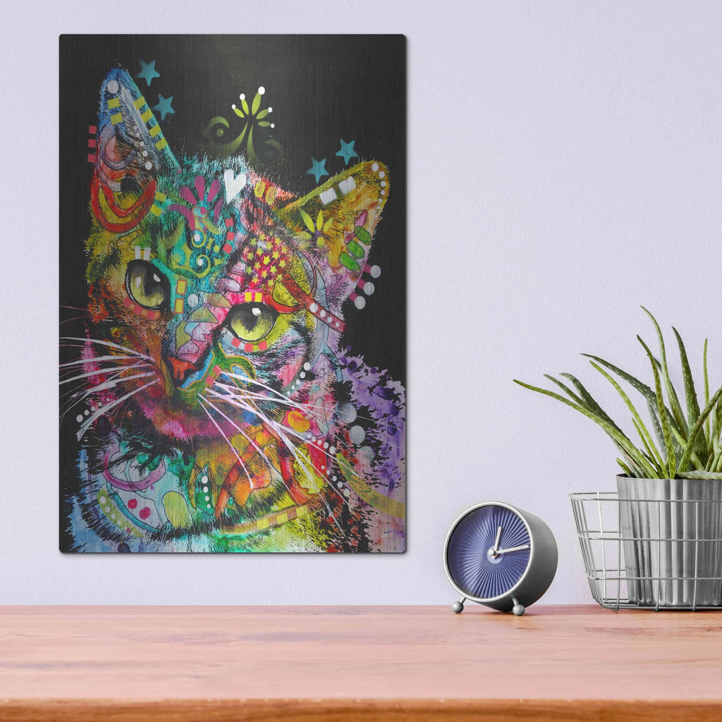 'Star Kitten' by Dean Russo – Metal Wall Art, 12x16 room view