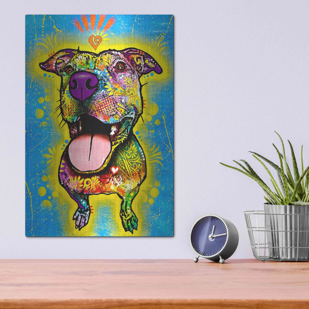 'Laughter' by Dean Russo – Metal Wall Art, 12x16 room view