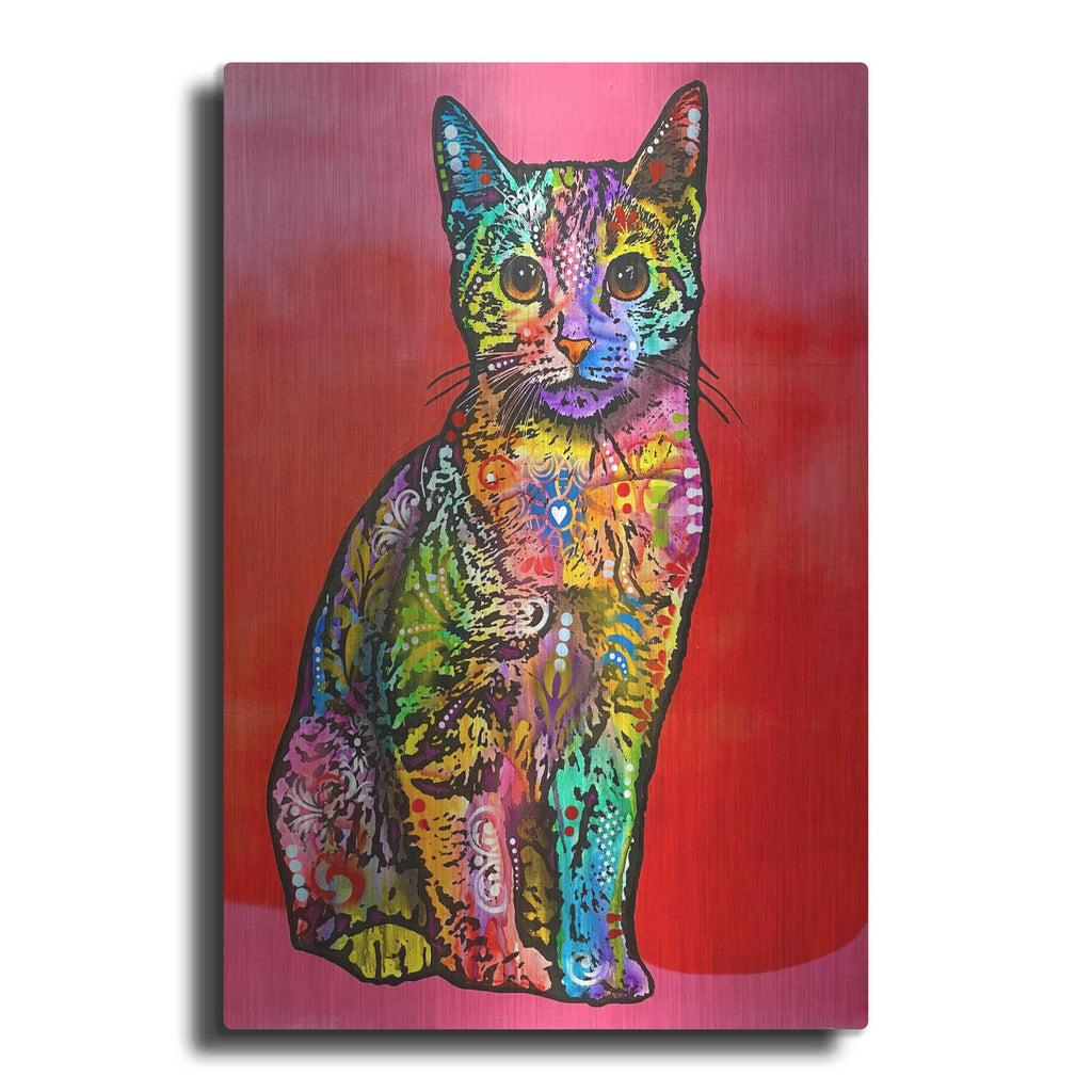 'Loving Cat' by Dean Russo – Metal Wall Art