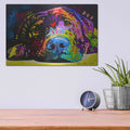 'Lying Lab 2' by Dean Russo – Metal Wall Art, 16x12 room view