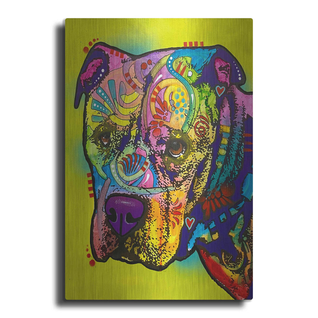 'Please Repeat I Wasn’t Listening' by Dean Russo – Metal Wall Art