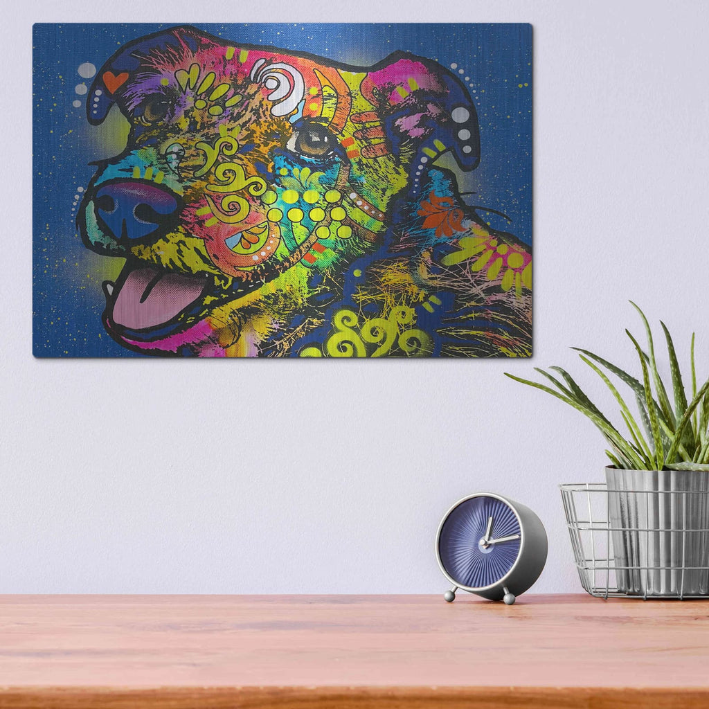 'I Wuv You' by Dean Russo – Metal Wall Art, 16x12 room view
