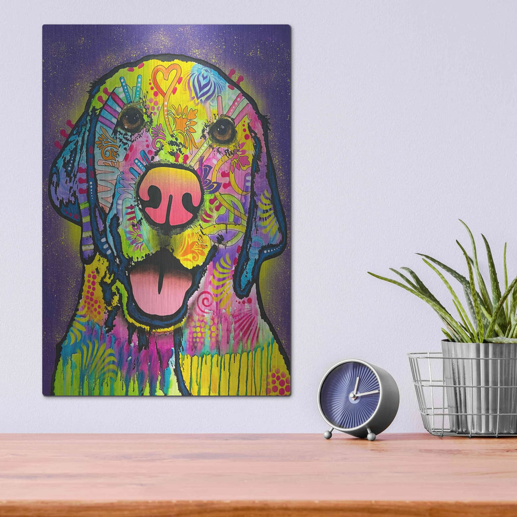 'You Are My Best Friend' by Dean Russo – Metal Wall Art, 12x16 room view