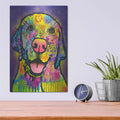 'You Are My Best Friend' by Dean Russo – Metal Wall Art, 12x16 room view