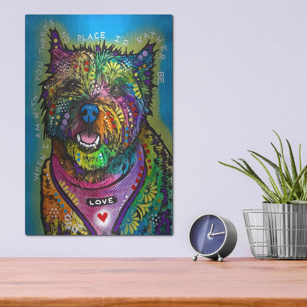 'There’s No Place I’d Rather Be' by Dean Russo – Metal Wall Art, 12x16 room view