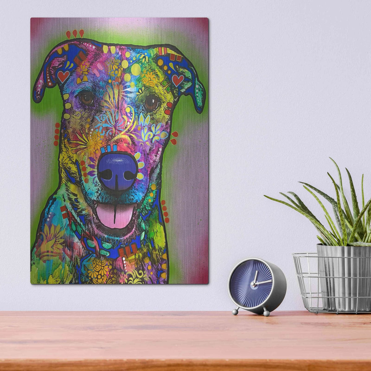 'I Like You A Lot' by Dean Russo – Metal Wall Art, 12x16 room view
