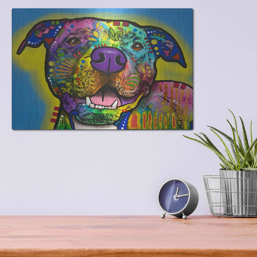 'Doggie Dog' by Dean Russo – Metal Wall Art, 16x12 room view