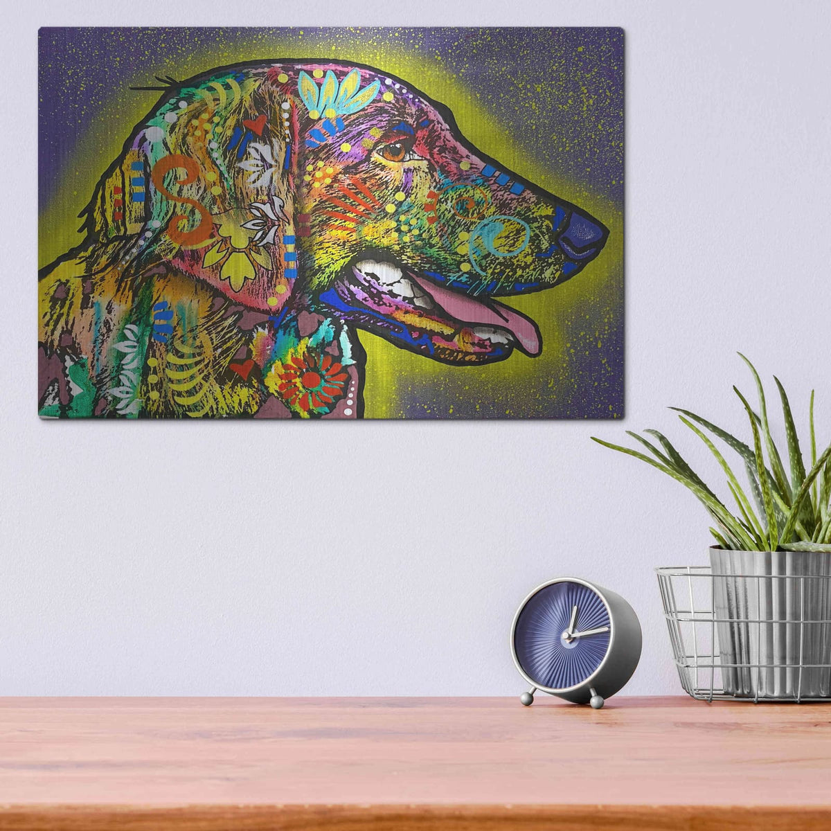 'We Had A Good Day' by Dean Russo – Metal Wall Art, 16x12 room view