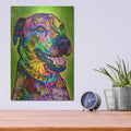 'Am Fren Doing Heckin Alright' by Dean Russo – Metal Wall Art, 12x16 room view