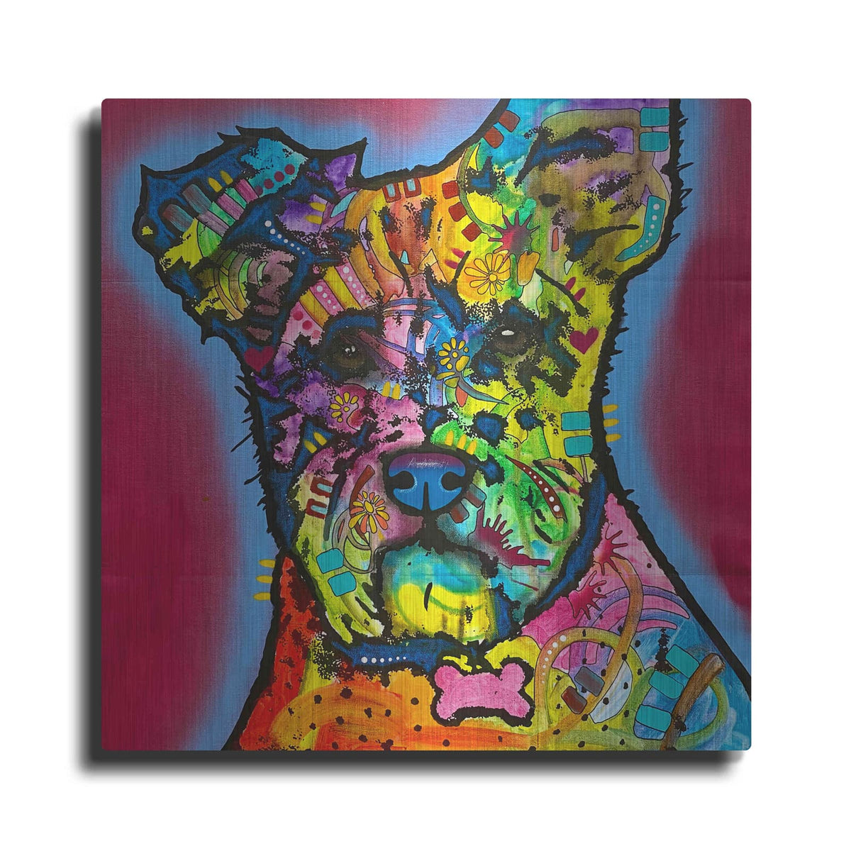 'I Heard What You Said' by Dean Russo – Metal Wall Art