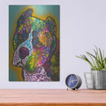 'Reporting For Snuggles' by Dean Russo – Metal Wall Art, 12x16 room view