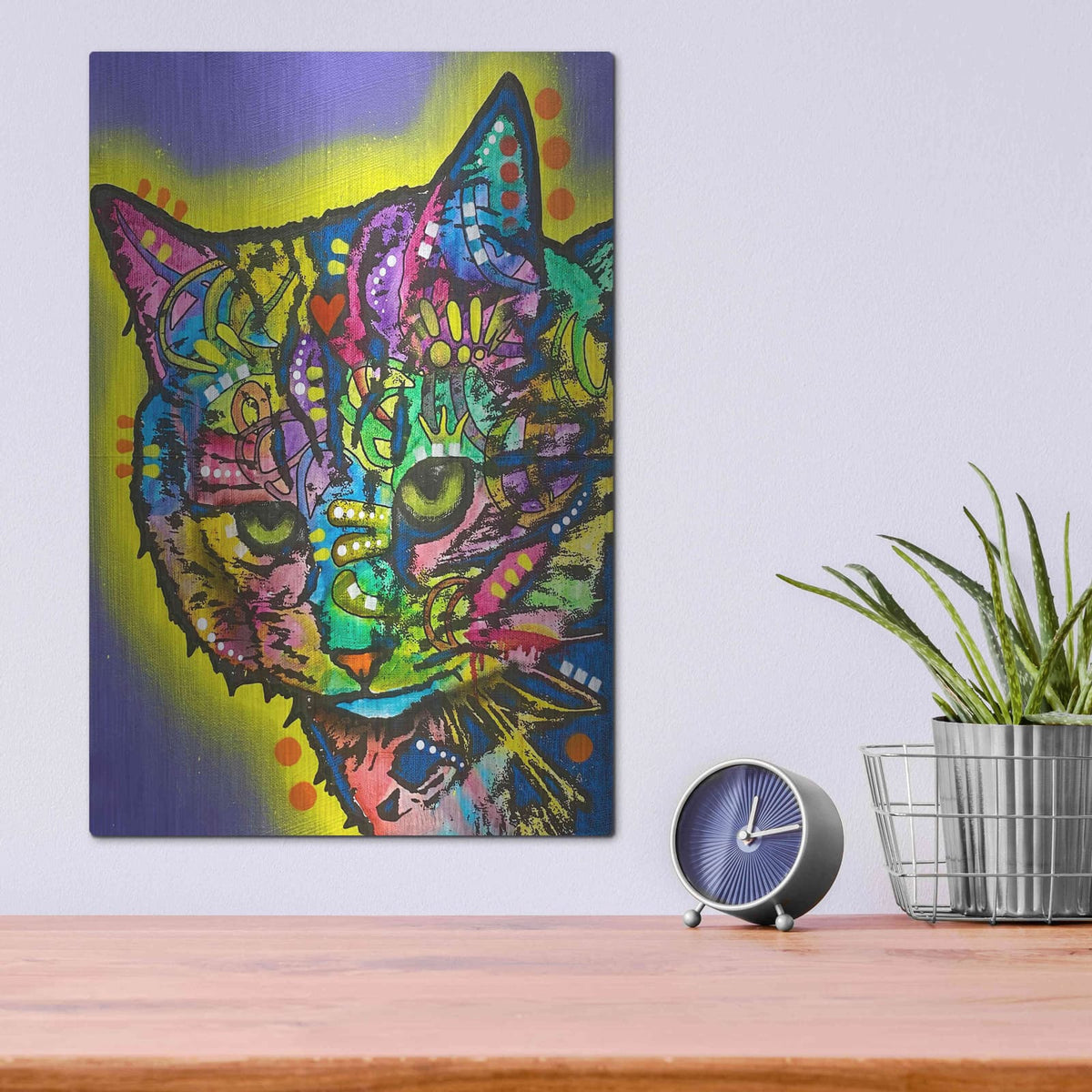 'Honey You Deserve Better' by Dean Russo – Metal Wall Art, 12x16 room view