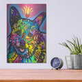 'Always Down For Snuggle Town' by Dean Russo – Metal Wall Art, 12x16 room view