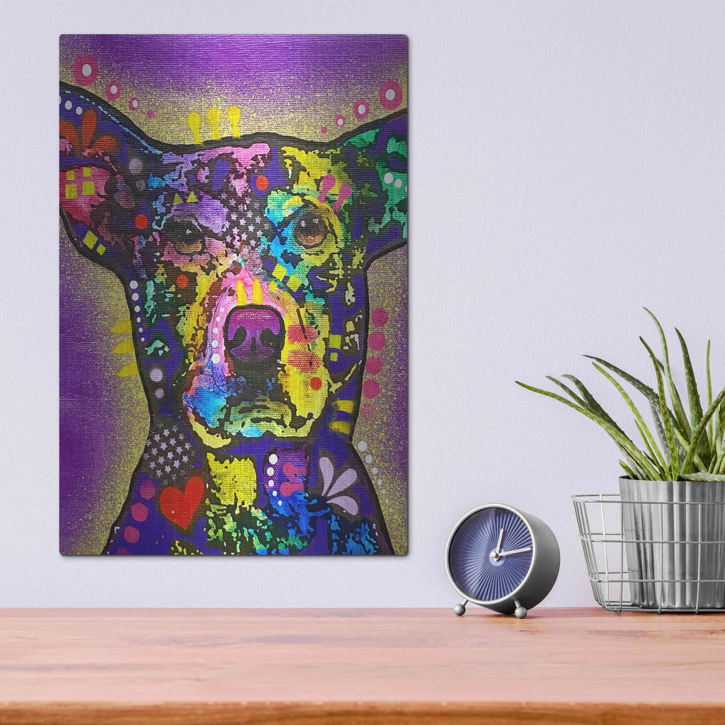 'Undivided Attention' by Dean Russo – Metal Wall Art, 12x16 room view