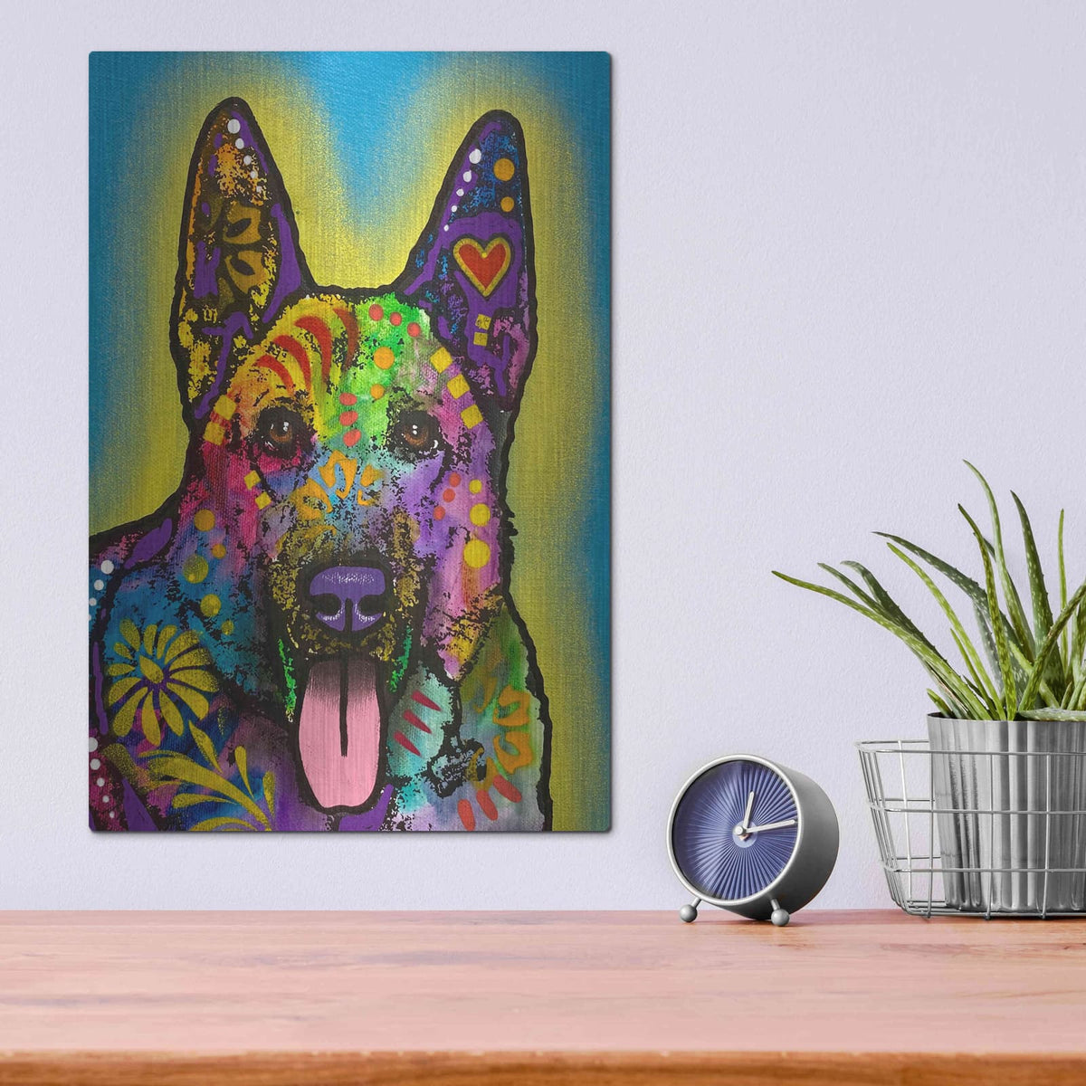 'That Was Fun Let's Go Back Tomorrow' by Dean Russo – Metal Wall Art, 12x16 room view