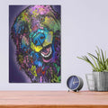 'Floofer Fren' by Dean Russo – Metal Wall Art, 12x16 room view