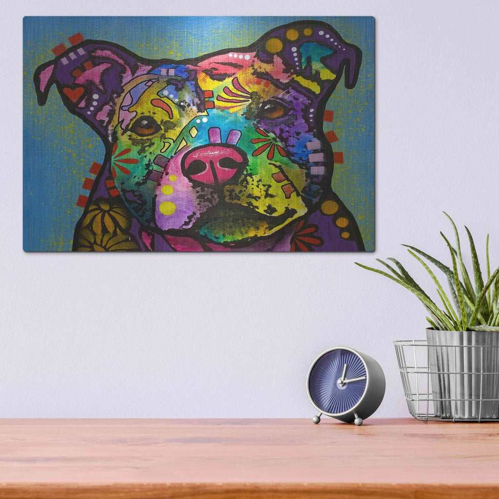 'Let's Get Tacos' by Dean Russo – Metal Wall Art, 16x12 room view