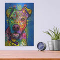 'Am Full Much Thank' by Dean Russo – Metal Wall Art, 12x16 room view
