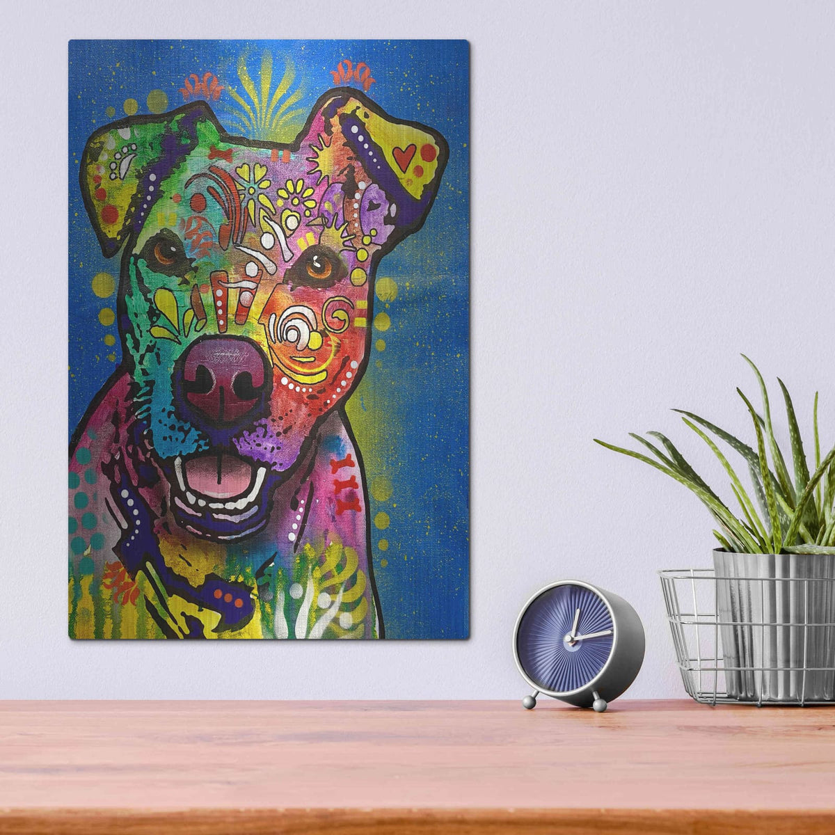 'Am Full Much Thank' by Dean Russo – Metal Wall Art, 12x16 room view