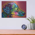 'Watching Your Back' by Dean Russo – Metal Wall Art, 16x12 room view