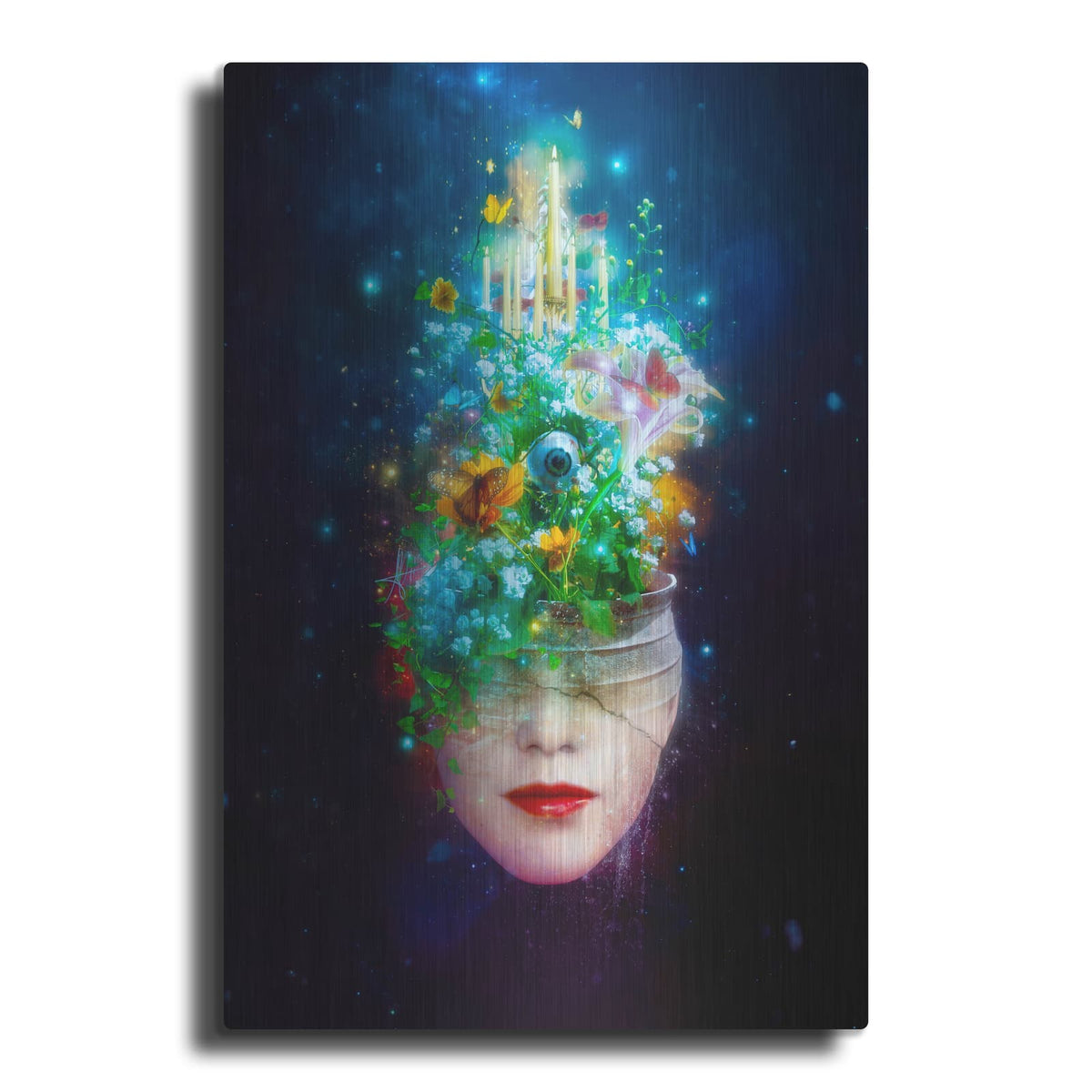 'Herbal Movement' by Mario Sanchez Nevado – Metal Wall Art