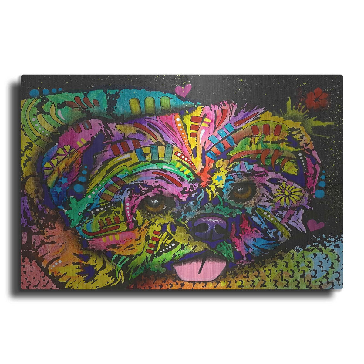 'Pooped Pupper' by Dean Russo – Metal Wall Art