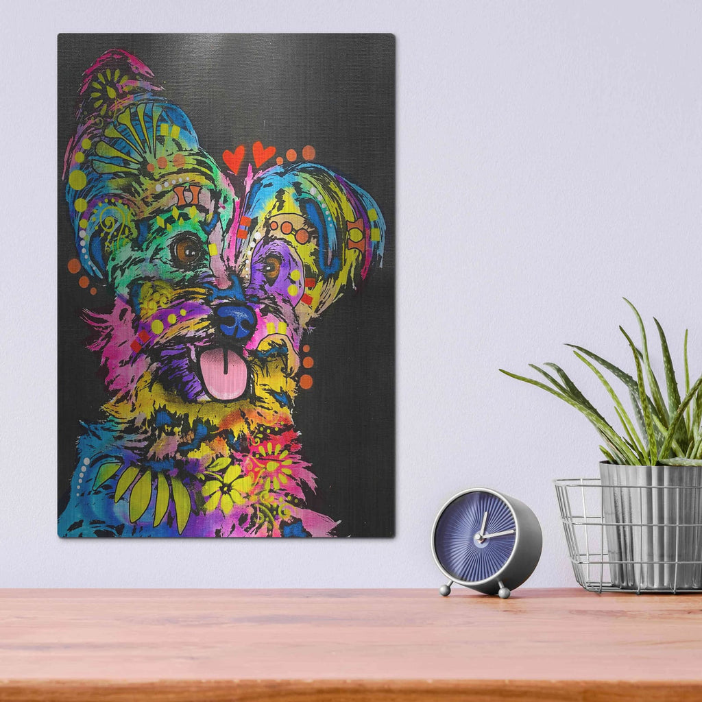 'Is That A Present For Me' by Dean Russo – Metal Wall Art, 12x16 room view